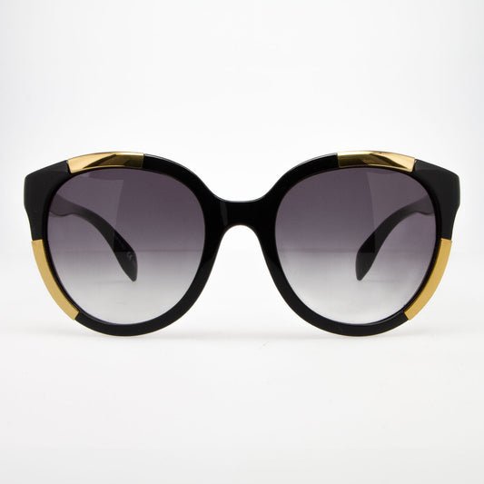 Alexander McQueen AM0007S 001 CAT.2 Sunglasses