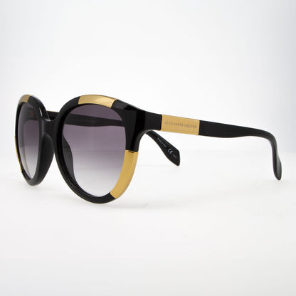 Alexander McQueen AM0007S 001 CAT.2 Sunglasses