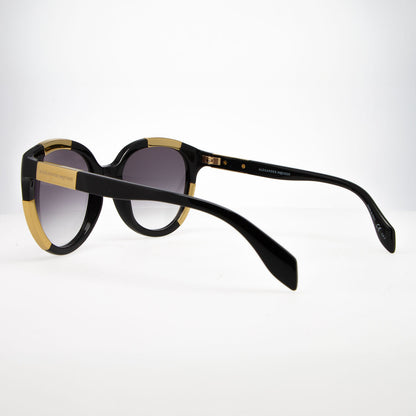 Alexander McQueen AM0007S 001 CAT.2 Sunglasses