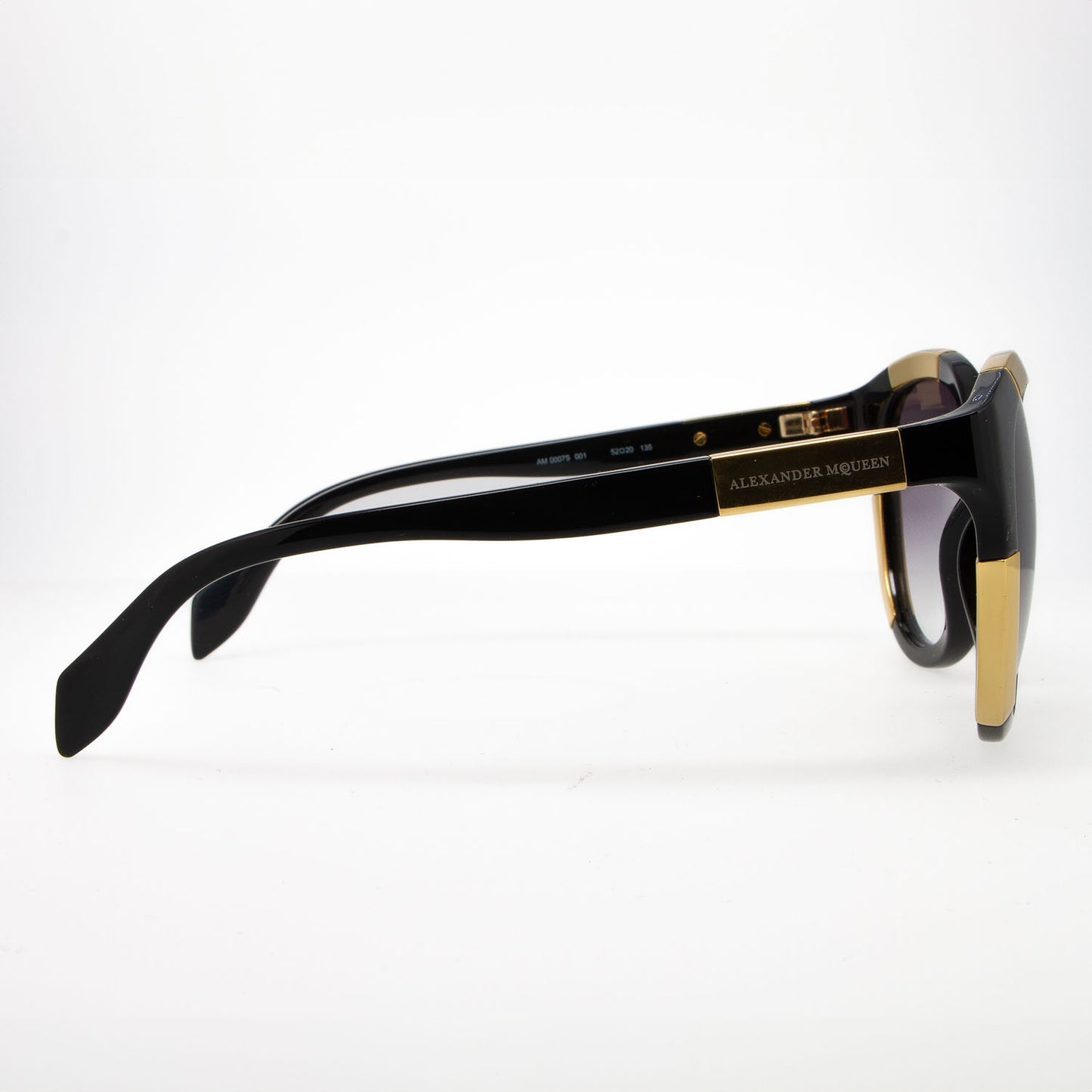 Alexander McQueen AM0007S 001 CAT.2 Sunglasses